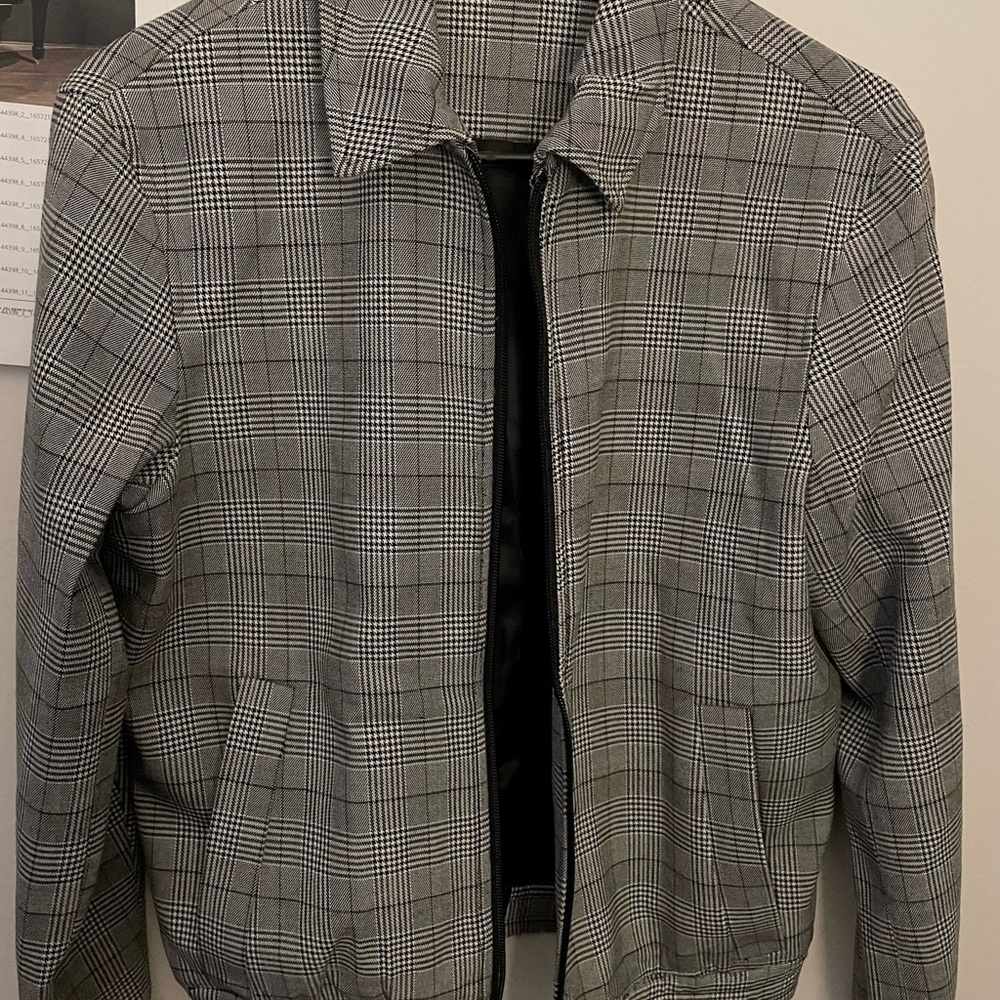 Men’s Topman Plaid Jacket X-Small (XS) 89-91cm